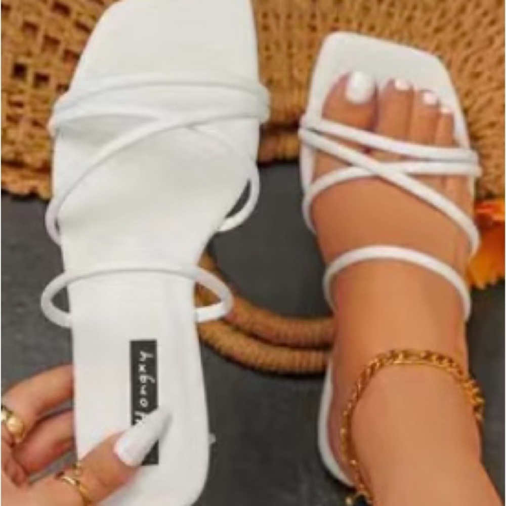 White Sandals - Picture 3 of 3